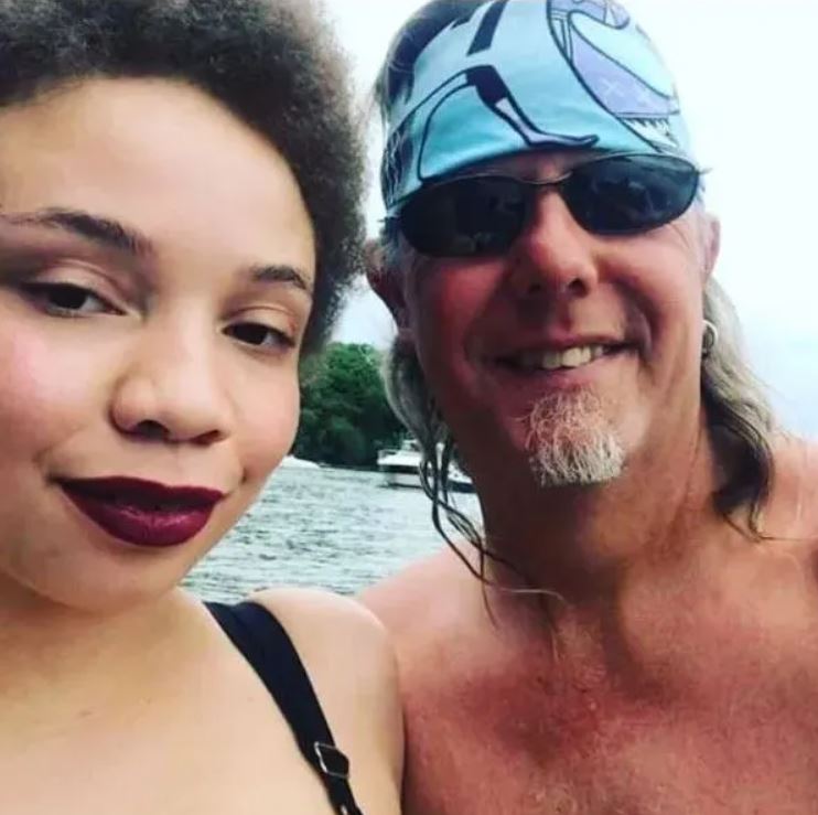 Mikaela Spielberg and Chuck Pankow