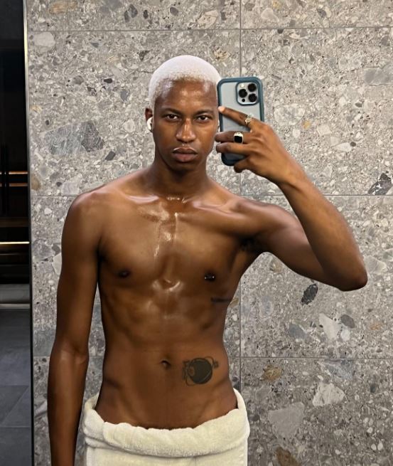 Modou Adams is a model