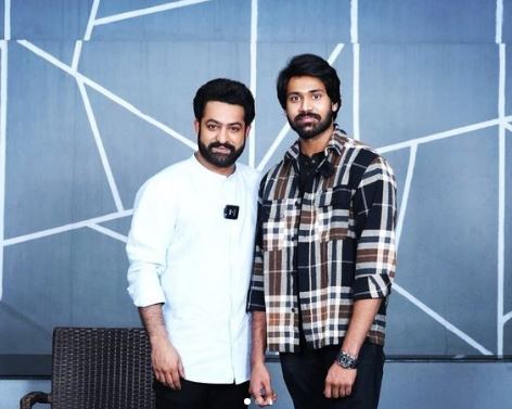 Narne NIthin with Jr. N.T.R
