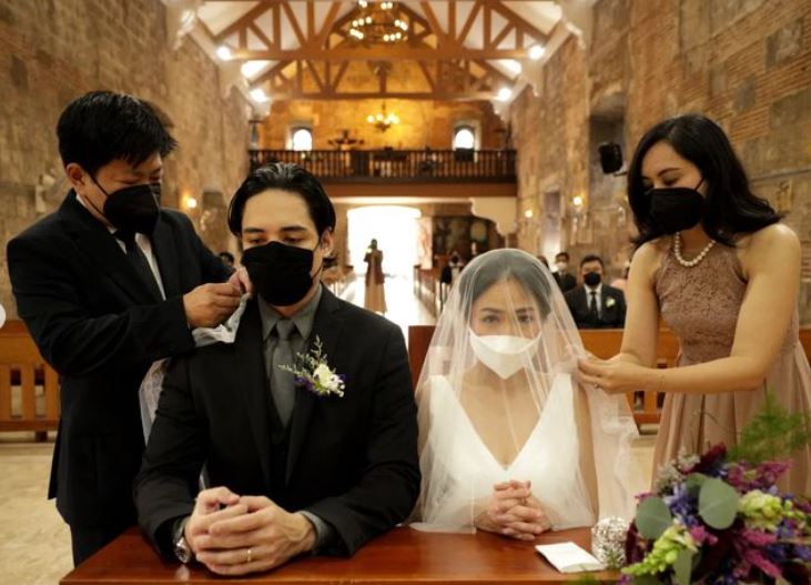 Nicolo Magalona's wedding photo