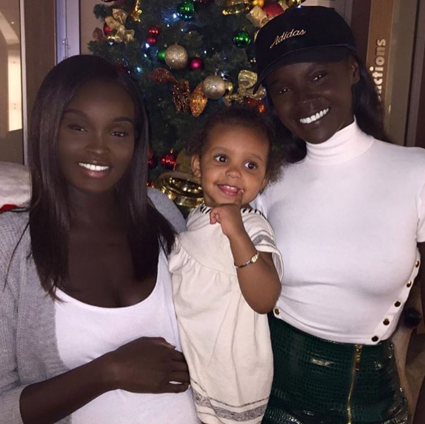 Nikki Thot with her sister Duckie Thot