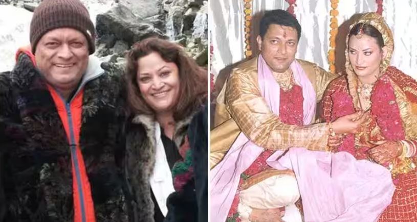 Rinku Dhawan with her ex-husband Kiran Karmarkar