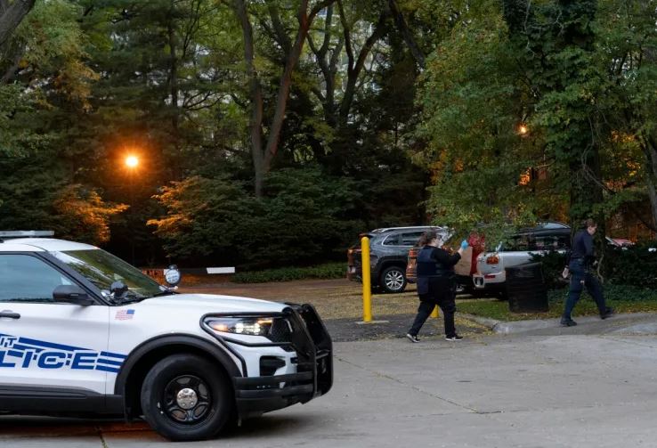 Samantha Woll stabbed to death outside her home