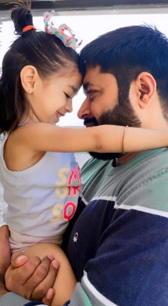 Sunny Arya with his daughter Iknoor Arya