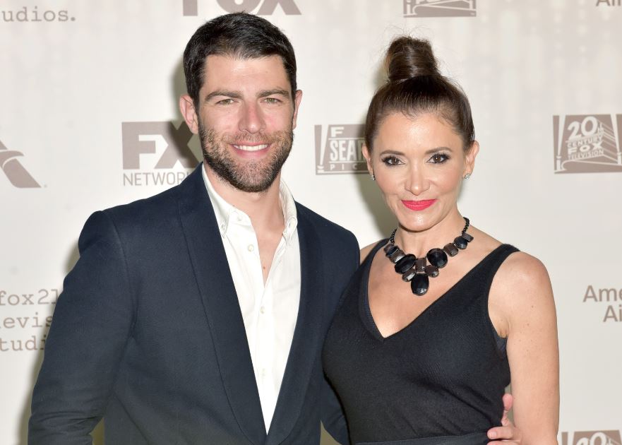 Tess Sanchez and Max Greenfield