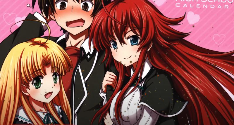The cast of High School DxD Season 5