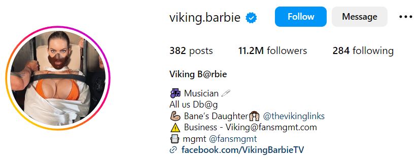 Who is Viking Barbie? All About Kayleigh Swenson