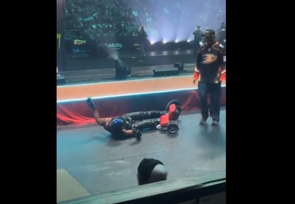 What happened to Jeleel at the Nitro Circus event