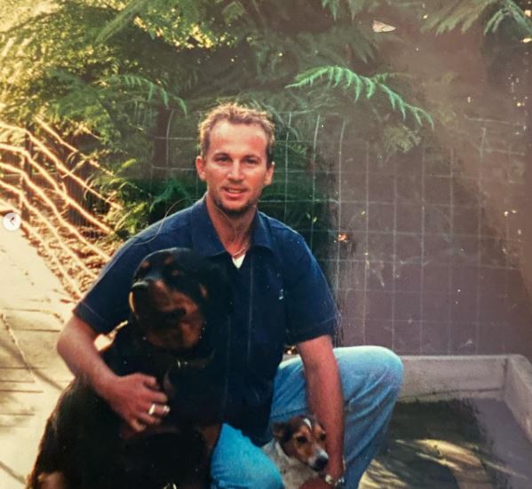 An old photo of Kerry Titheradge