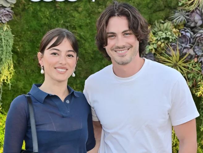 Ana Corrigan and Logan Lerman