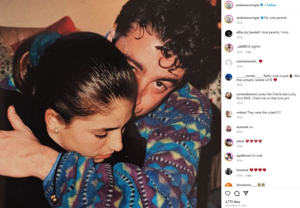 Ana Corrigan's parents