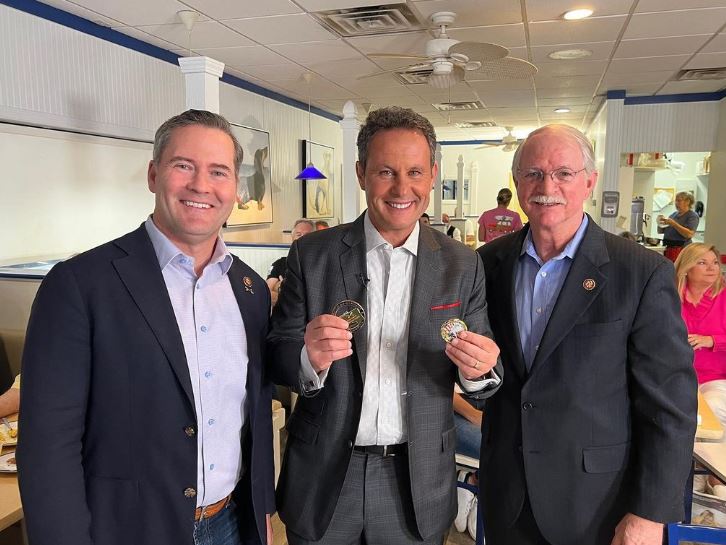 Brian Kilmeade with his friends