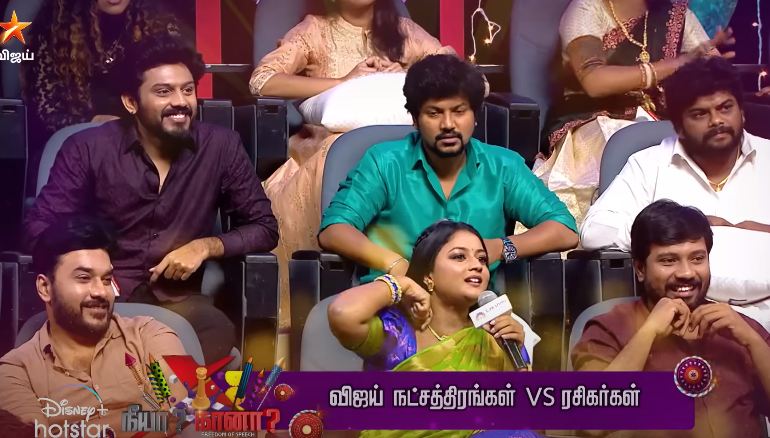 Cast of Neeya Naana Deepavali Special On Disney+Hotstar