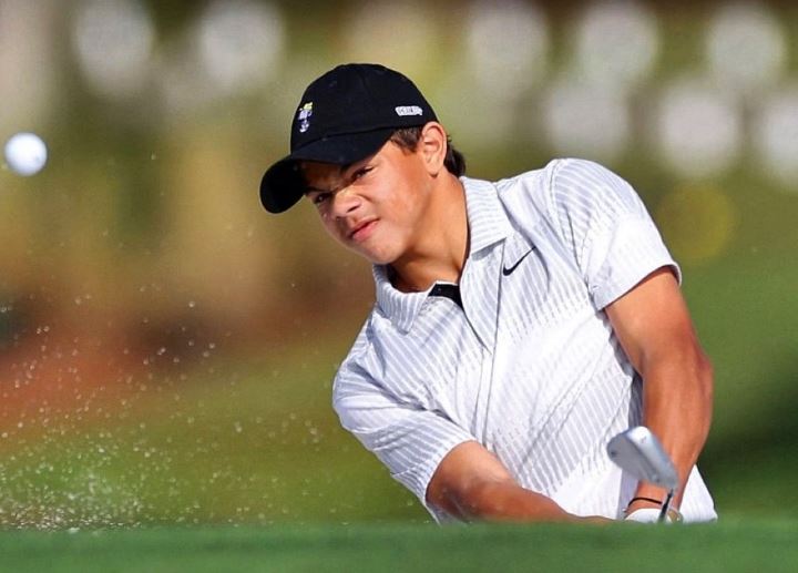 Charlie Woods is a professional golfer