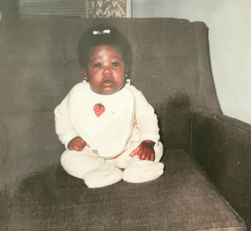 Childhood photo of Nia Renee Hill