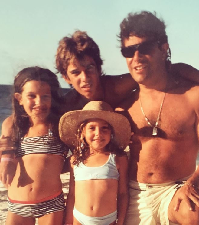 Childhood photo of Sofi Martinez Mateos