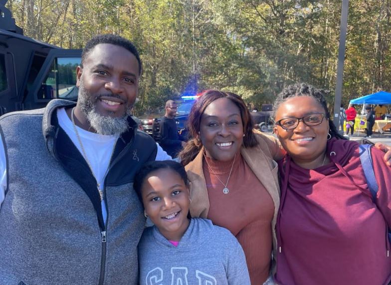 Felicia Franklin with family