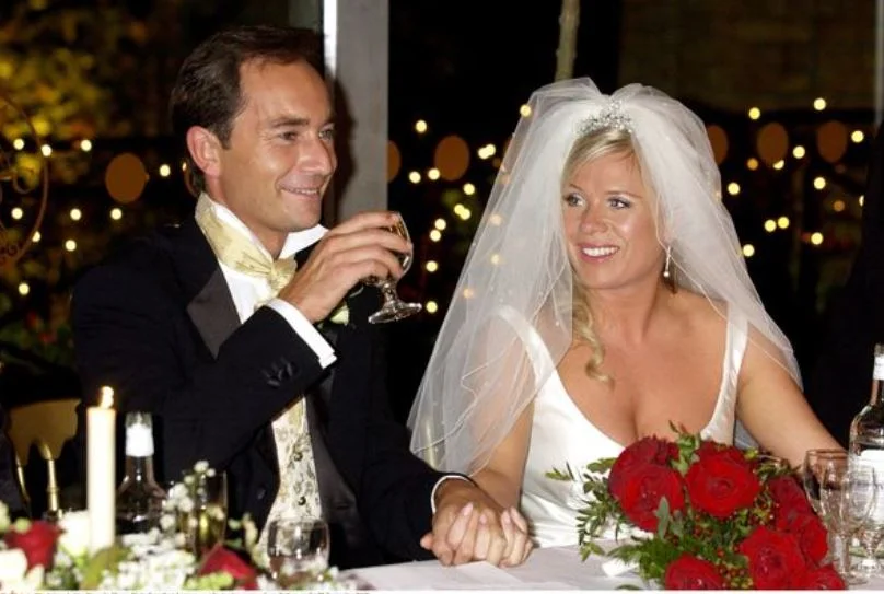 Jason Pethers and Letitia Dean's wedding photo