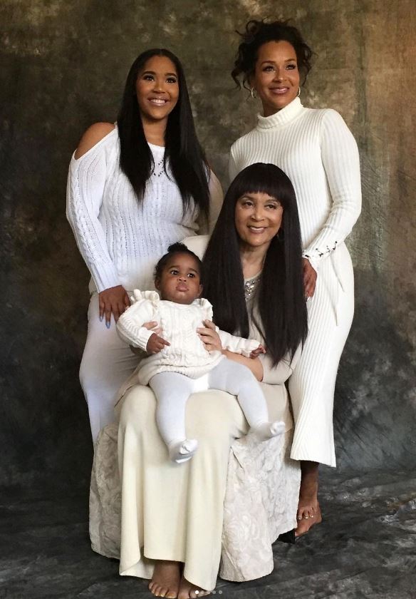 Kai Morae with her family