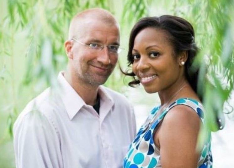 Kimberley Martin with her husband Jeffrey Roberts