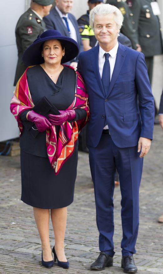 Krisztina Wilders and Geert Wilders