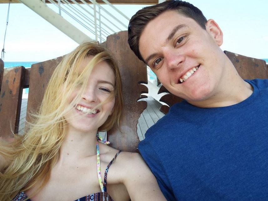 Kyle Appleford with Jenny Appleford