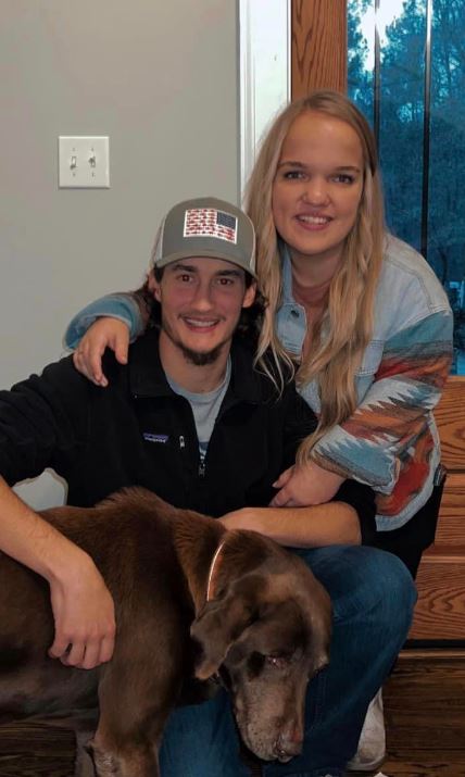 Liz Johnston and her partner Brice Bolden