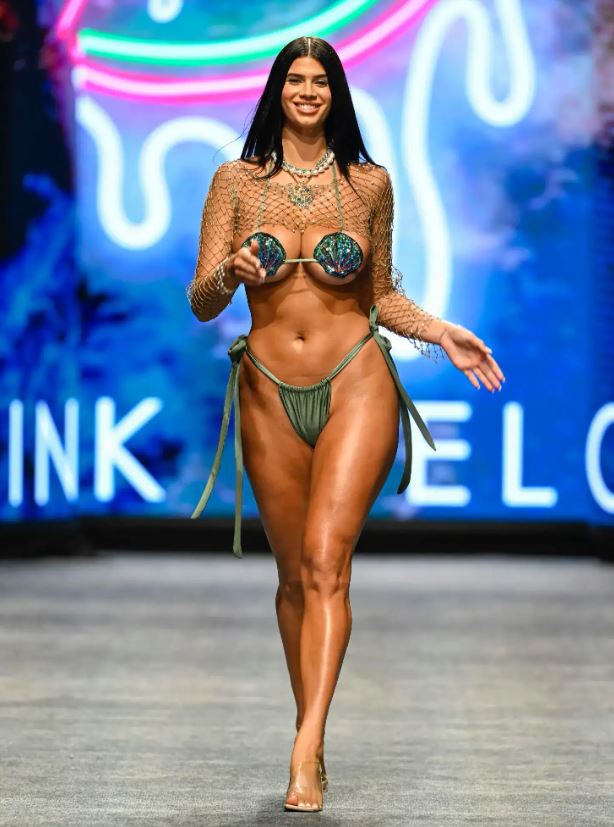 Lucciana Beynon swimwear shoot