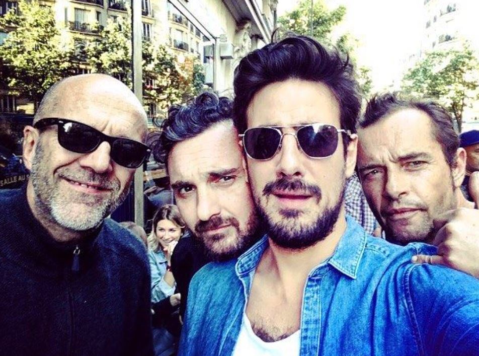 Maxime Gasteuil and his friends