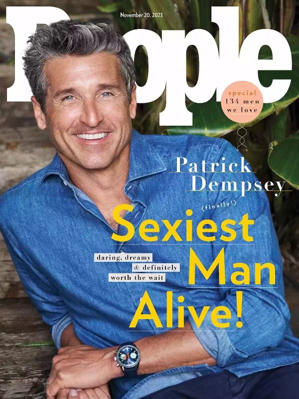 Patrick Dempsey is the Sexiest Man Alive in 2023