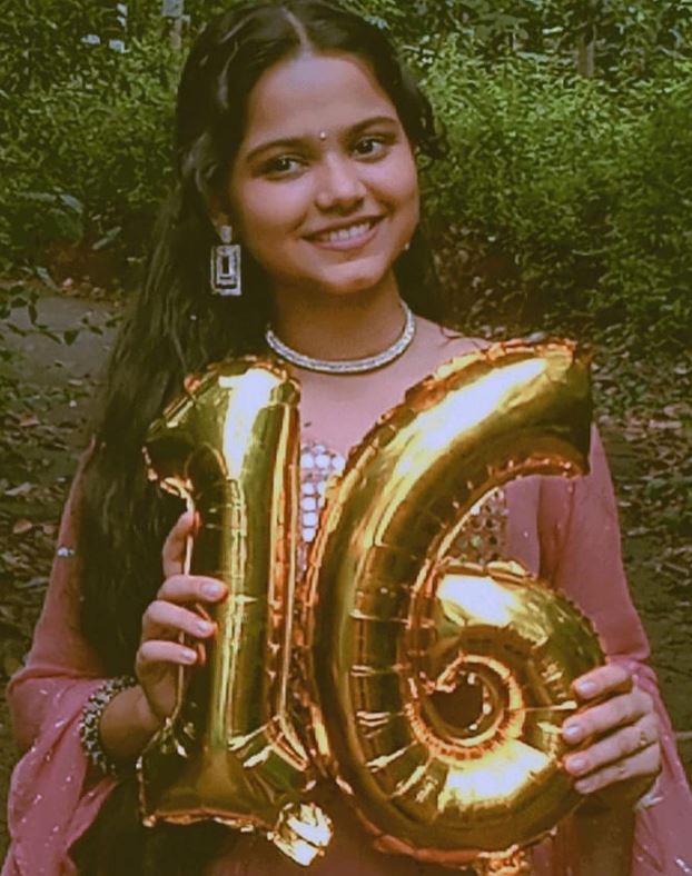 Prarthana Sandeep on her 16th birthday