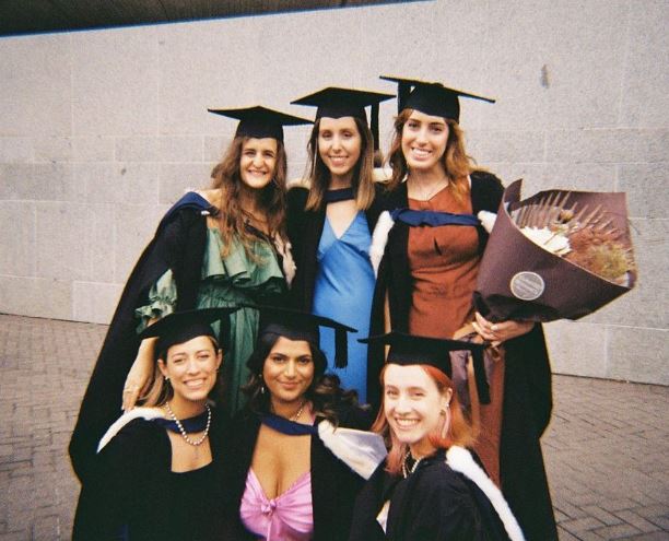 Premila with her friends