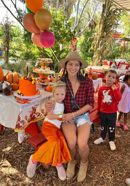 Varunie Vongsvirates with her daughter Lyla Aranya Wilson