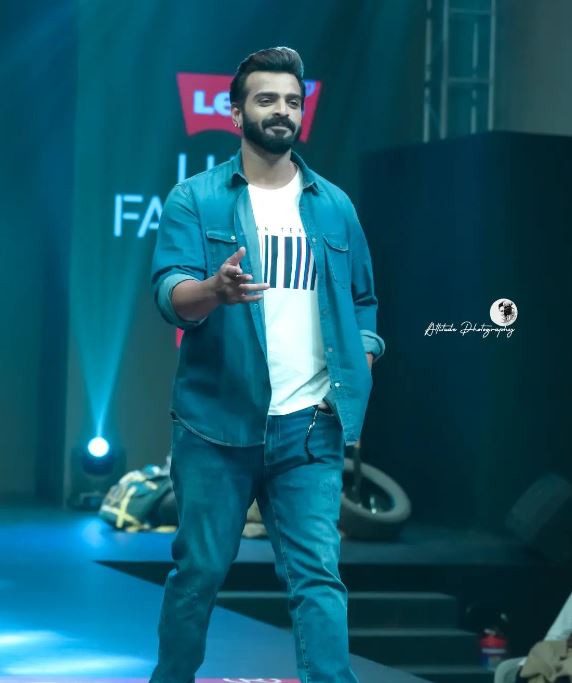 Vinay Gowda is a model