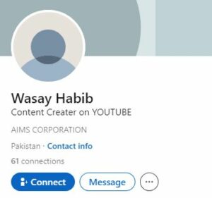 Who is Wasay Habib? Wiki, Biography, Age, Wife, Family & Facts About