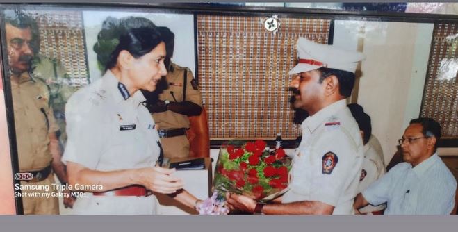 An old photo of Meeran Borwankar