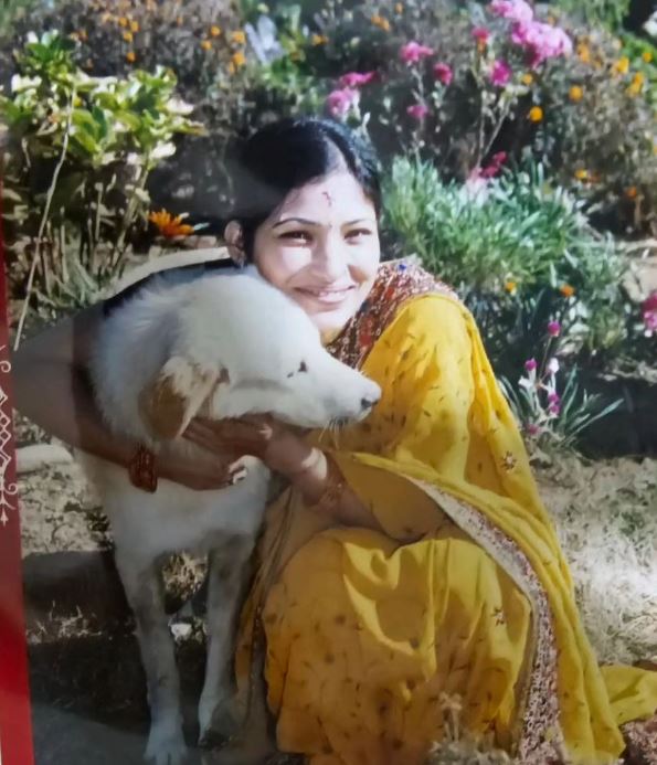 An old photo of Shraddha Joshi Sharma