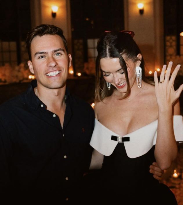 Andrew Fedyk got engaged to Madeleine White