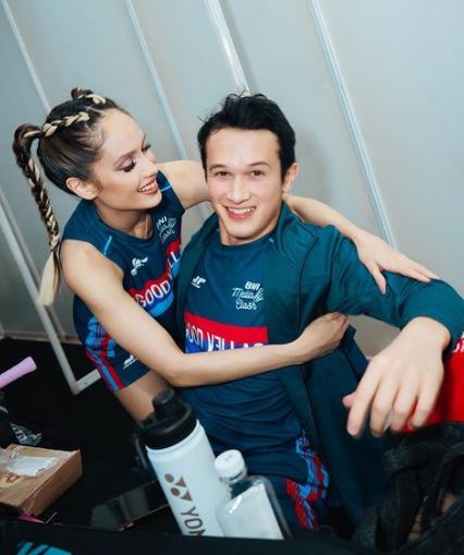 Arya Vasco with Cinta Laura