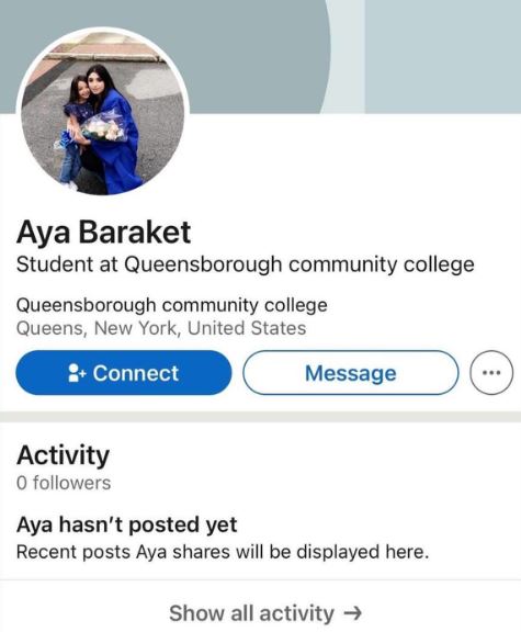 Aya Baraket's LinkedIn