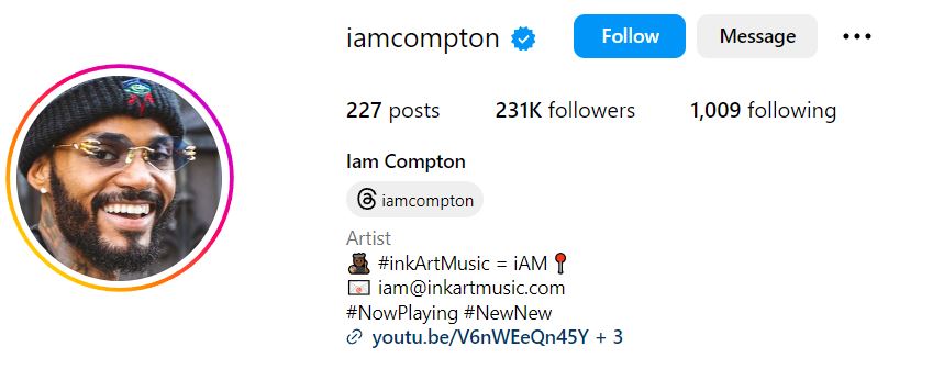 Danny Kirkpatrick's Instagram account