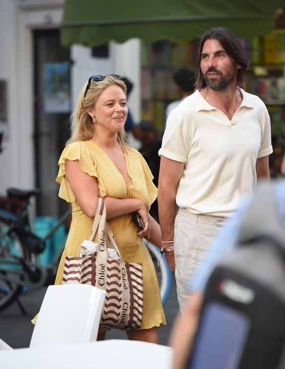 Dr Alistair Garner and Emily Atack