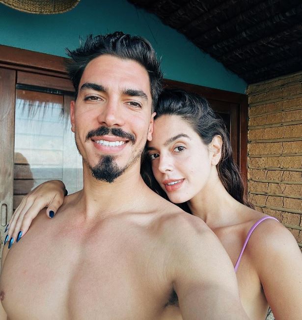 Giovanna Lancellotti with her friend
