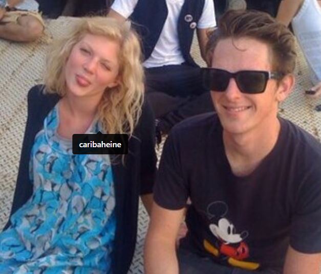 Jamie Timony and Cariba Heine