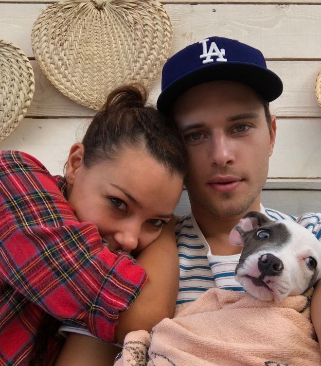 Jessica Parker Kennedy with her husband Ronen Rubinstein