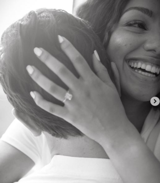 Joseph Hooten got engaged to Corinne Foxx