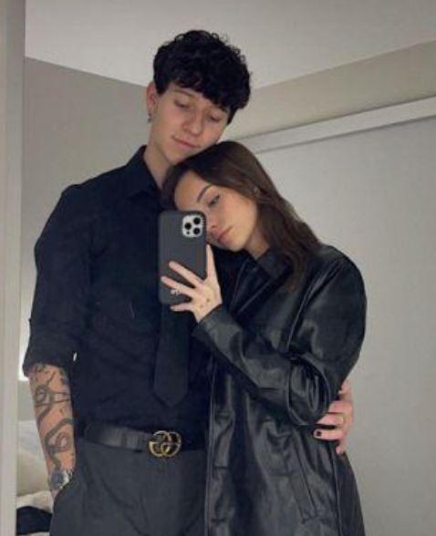 Katelyn Elizabeth with her boyfriend