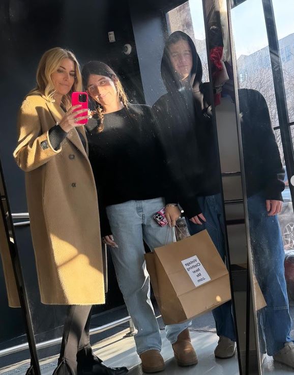 Kristen Taekman with her kids