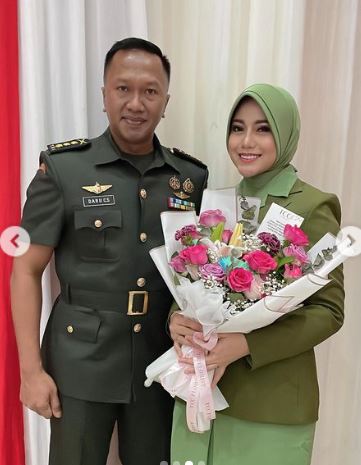 Liviana Cherlisa with her husband