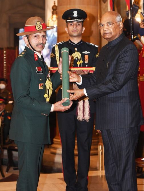 Lt Gen R. C. Tiwari height